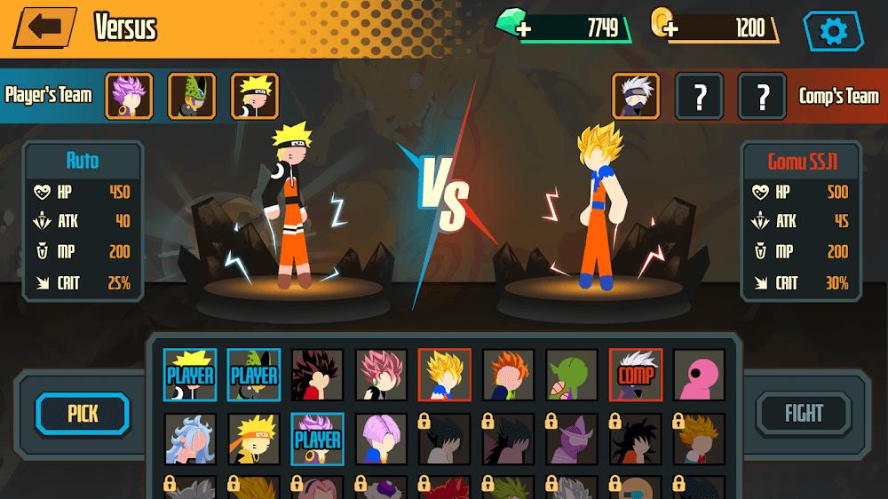 Stickman Dragon Fight - Super应用截图第4张