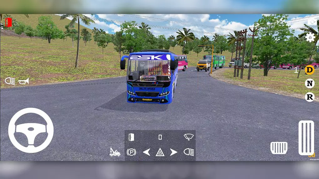 Bus Simulator Kerala ảnh chụp màn hình 1