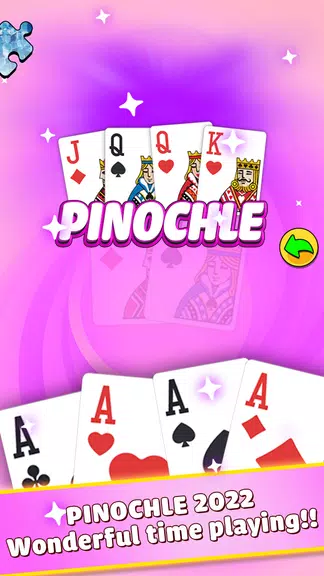 Pinochle - Trickster Cards ảnh chụp màn hình 1