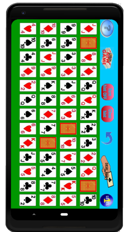 Differerent Solitaire game screenshot 1