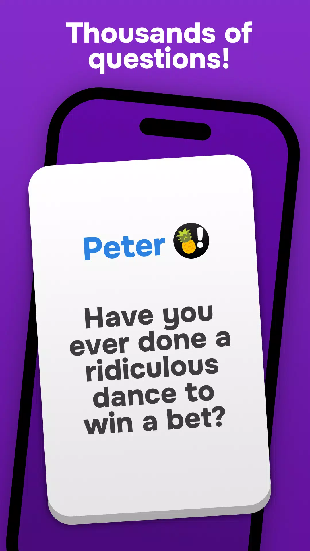 Have You Ever: Party Quiz Chat screenshot 1