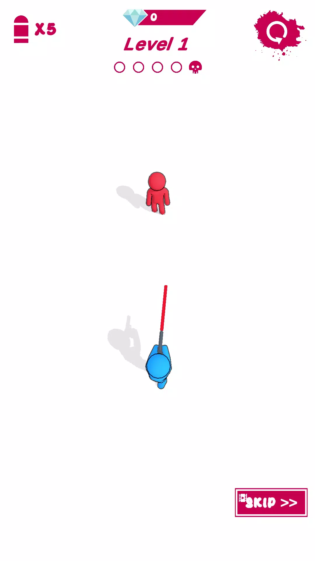 Screenshot Stickman Laser - 3D 2