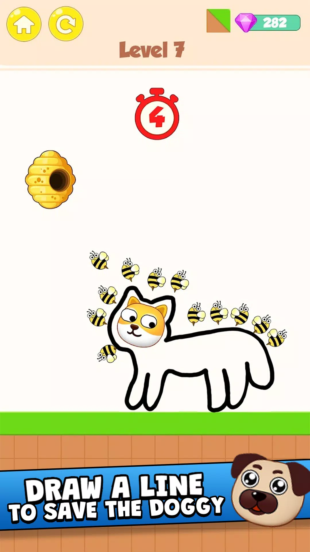 Save the Dog - Draw to Save ဖန်သားပြင်ဓာတ်ပုံ 2