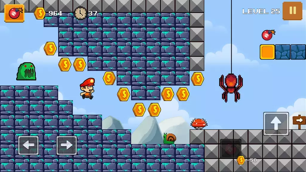 Super Dan’s World - Run Game zrzut ekranu 4