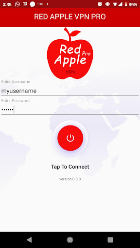 Red Apple VPN Pro ekran görüntüsü 1