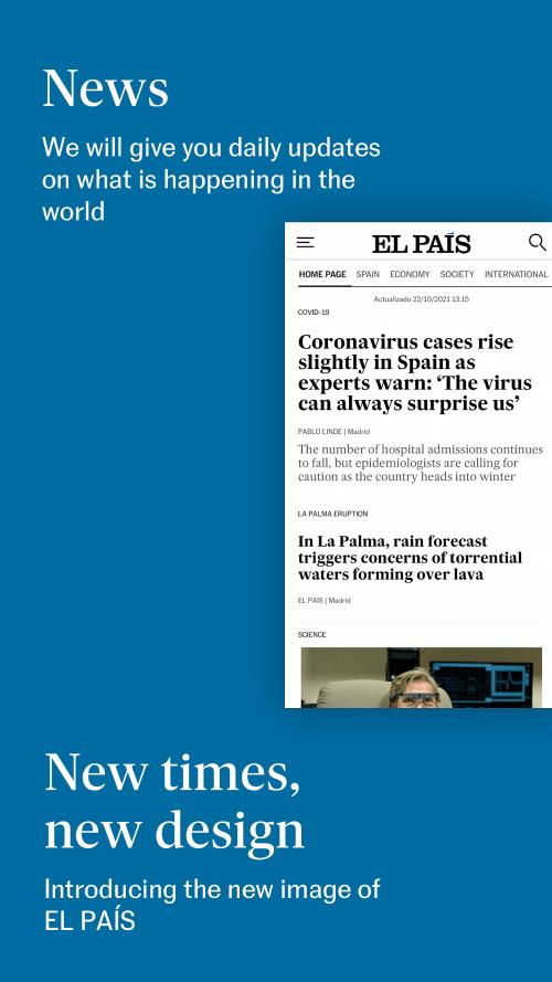 EL PAÍS ဖန်သားပြင်ဓာတ်ပုံ 1