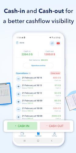 Konnash :  Bookkeeping App ဖန်သားပြင်ဓာတ်ပုံ 3