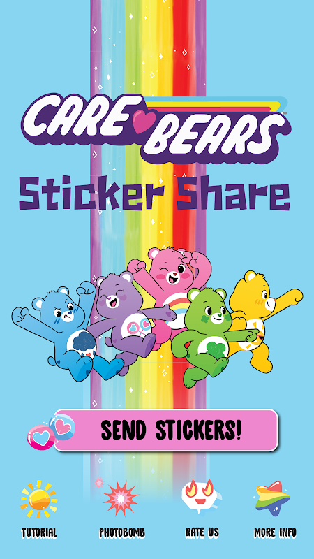 Care Bears Sticker Share Screenshot 2