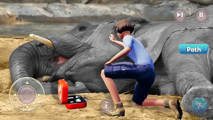 Wonder Animal Zoo Park Games Captura de tela 3