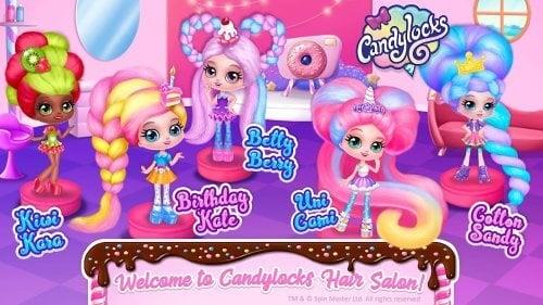 Candylocks Hair Salon captura de pantalla 