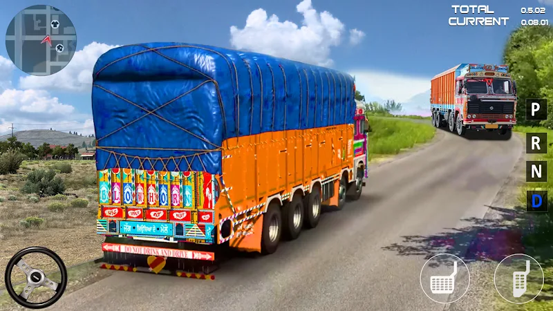 Indian Driver Cargo Truck Game ảnh chụp màn hình 3