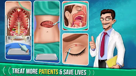 Offline Doctor Surgeon Games zrzut ekranu 1