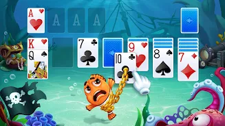 Solitaire - Fishland ảnh chụp màn hình 2