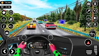 Screenshot Highway Car Racing Offline 1