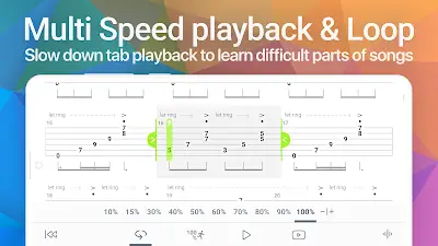 Songsterr Guitar Tabs & Chords Captura de pantalla 2