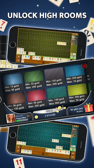 Rummy - Offline Board Game Mod Captura de pantalla 3