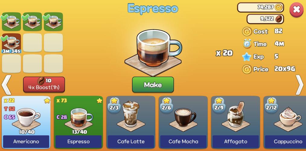 Hello Coffee Shop Screenshot 2