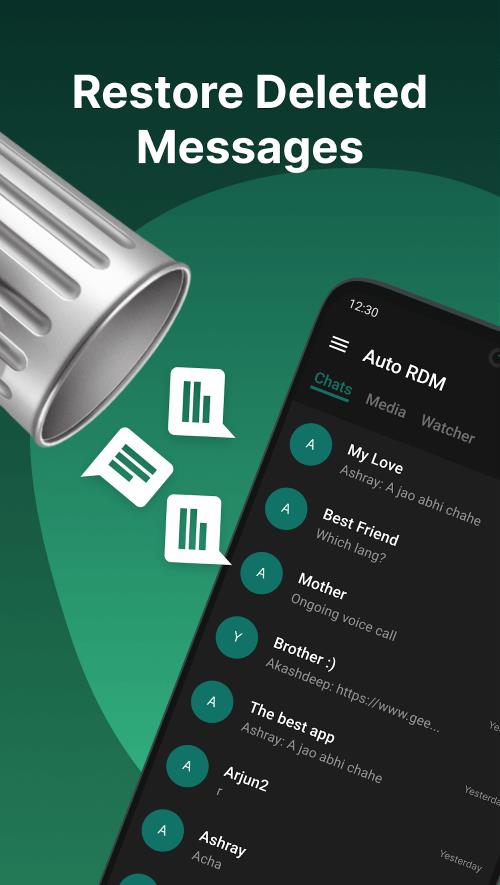Auto RDM: Recuperar Mensajes captura de pantalla 