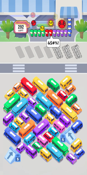 Bus Frenzy : Station Shuffle应用截图第3张