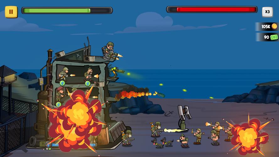 World War Army Defense: TD WW2 screenshot 2