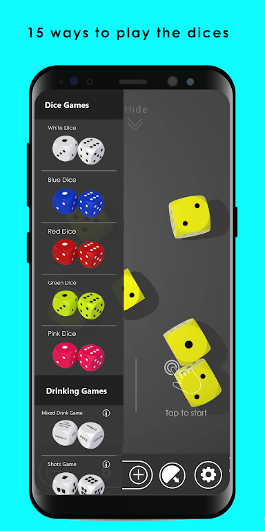 Dices: Bluffing game, Party dice games应用截图第2张