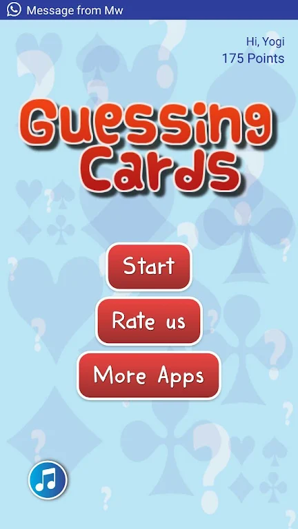 Guessing Card স্ক্রিনশট 1