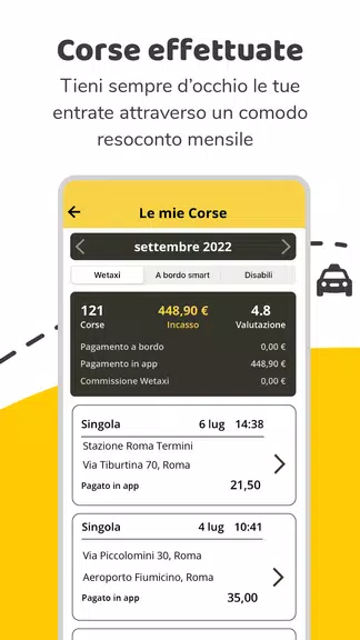 Wetaxi Connect ဖန်သားပြင်ဓာတ်ပုံ 4