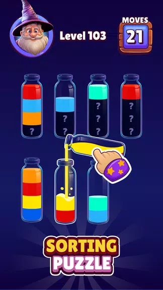 Magic Sort: Water Sort Puzzle экрана 2