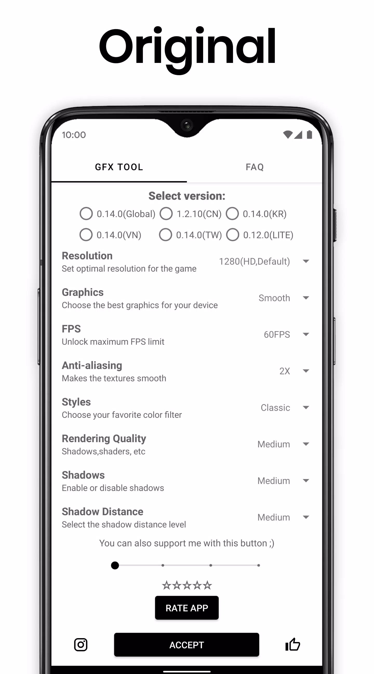 GFX Tool: Launcher & Optimizer स्क्रीनशॉट 1