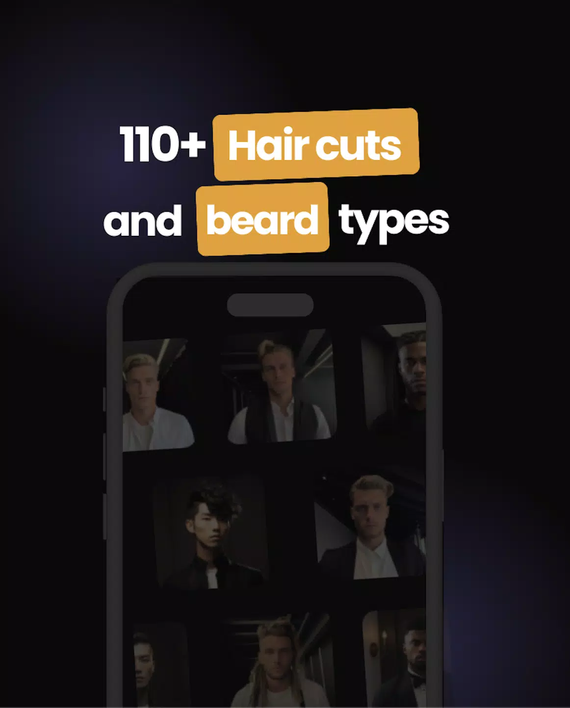 Men’s Hair Cuts & Hairstyles zrzut ekranu 1