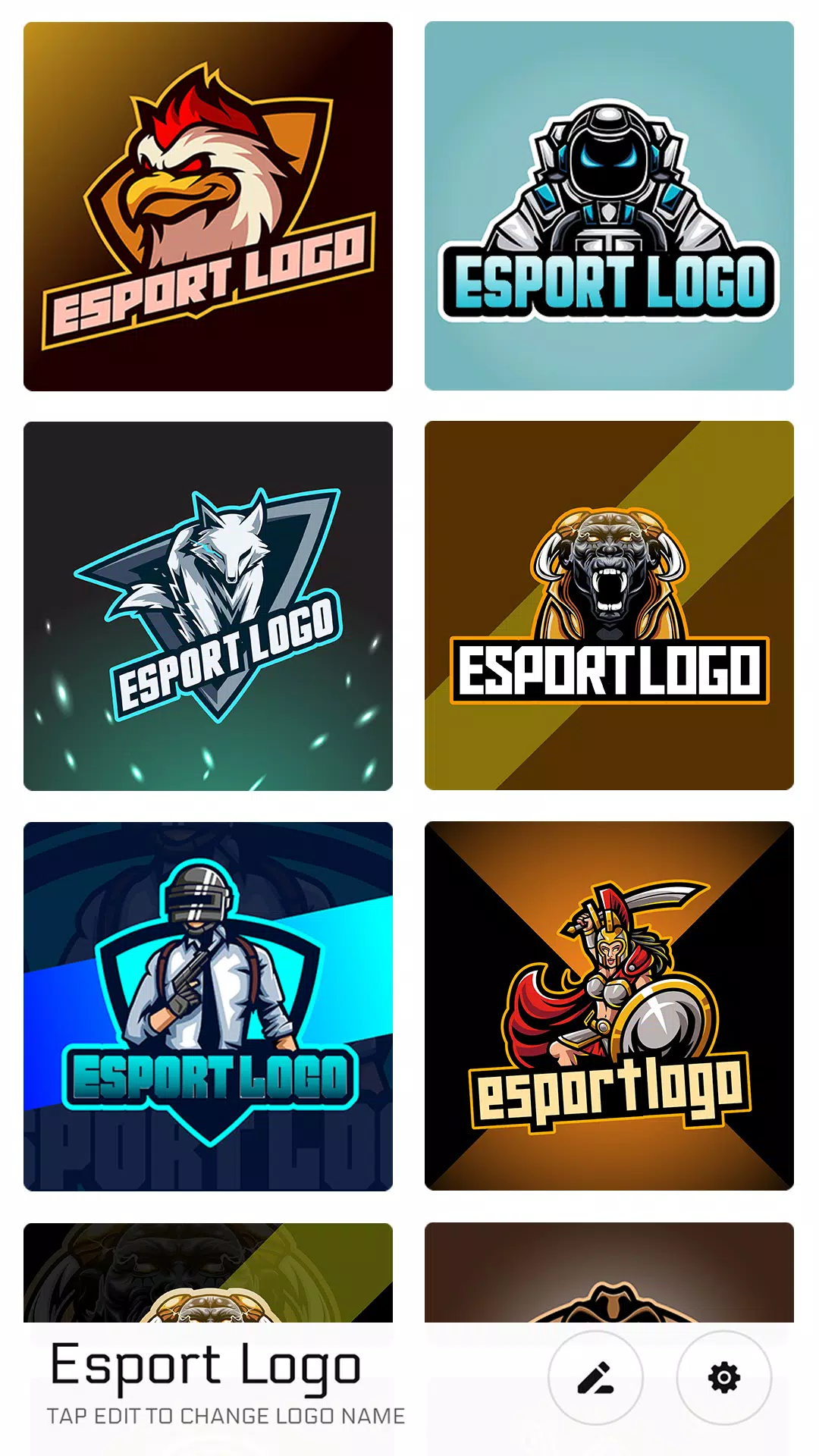 Esports Logo Gaming Logo Maker captura de pantalla 