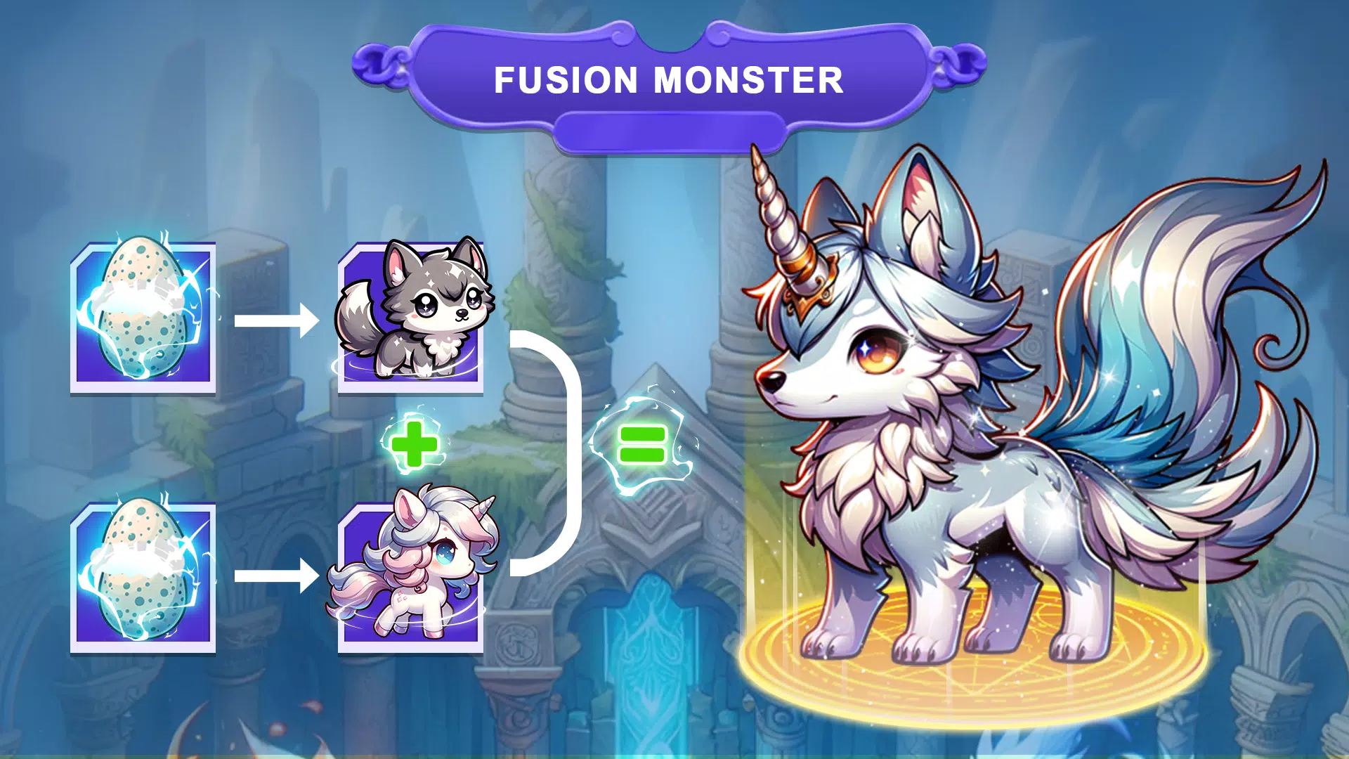 Screenshot Master Fusion : Monster War 4