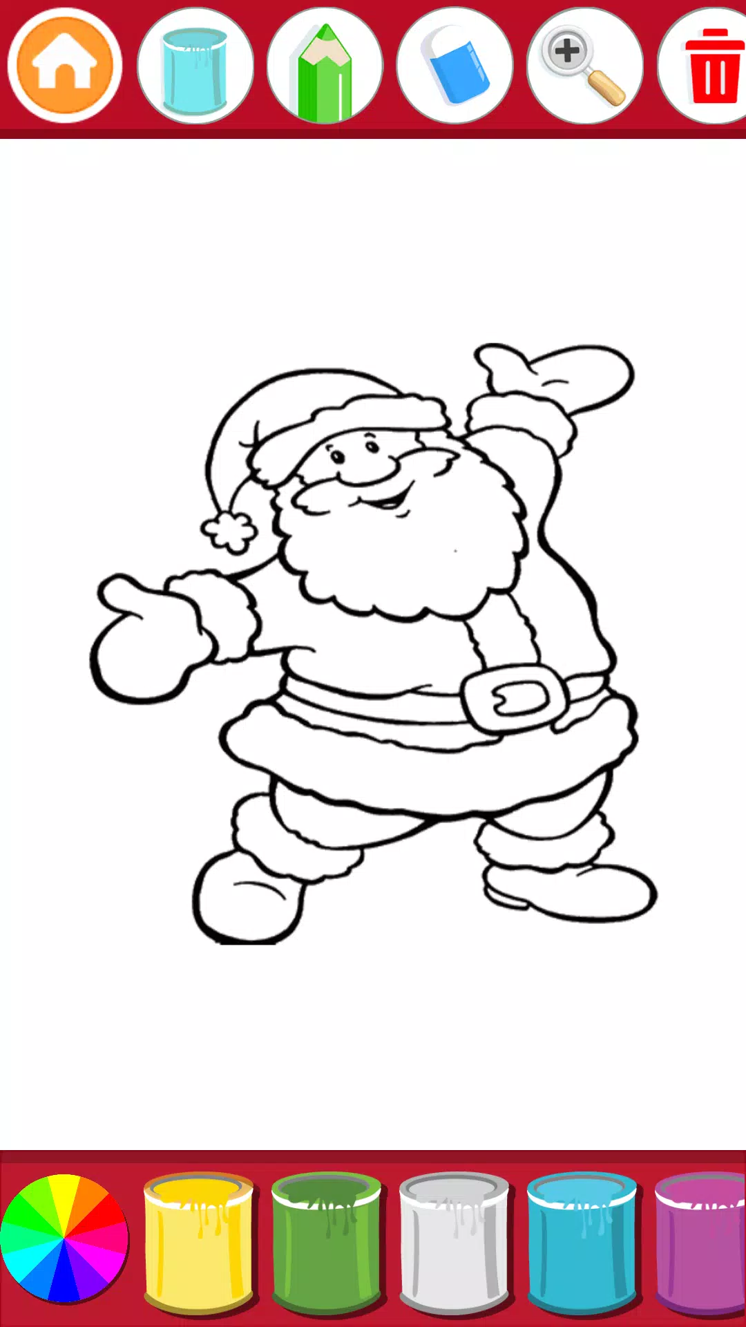 Christmas Coloring Book স্ক্রিনশট 1