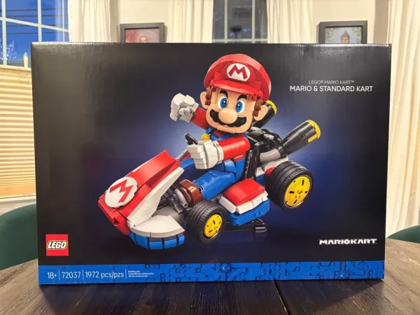 Lego Mario Kart တည်ဆောက်မှုအဆင့် 1