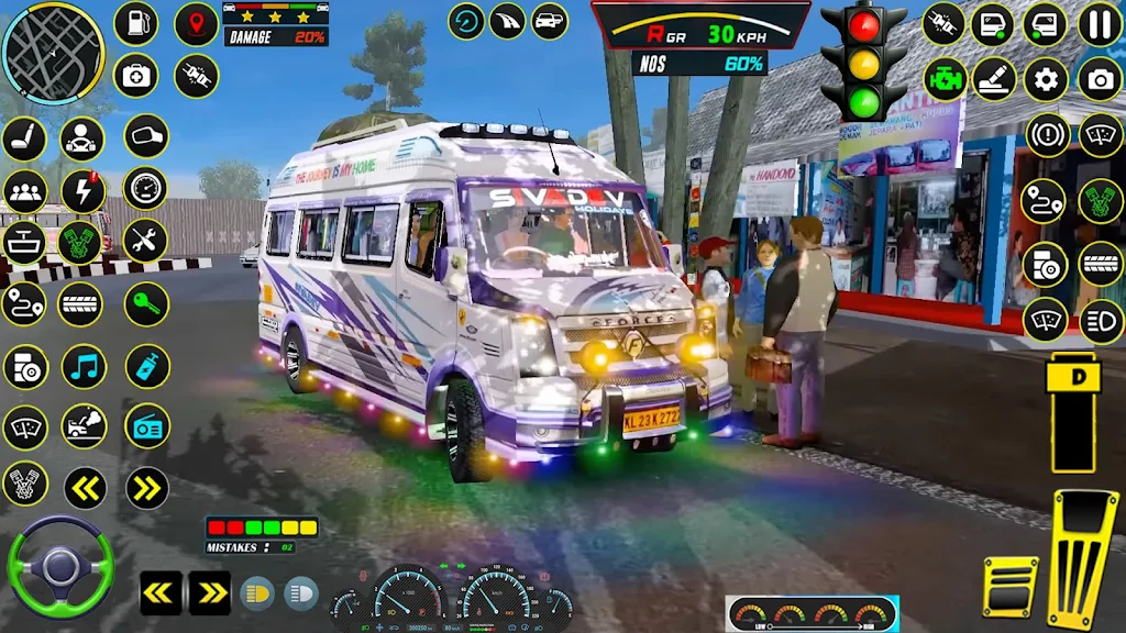 US Public Bus Driving Games 3d ဖန်သားပြင်ဓာတ်ပုံ 1