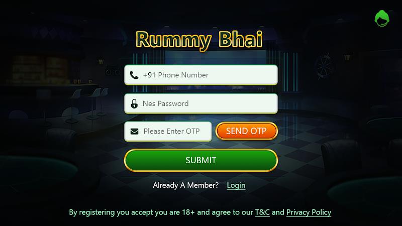 Rummy Bhai: Online Card Game ảnh chụp màn hình 2