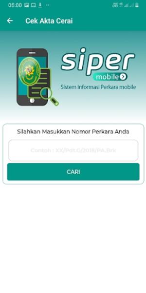 Siper Mobile ဖန်သားပြင်ဓာတ်ပုံ 1