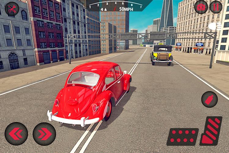 Classic Car Driving: Car Games ekran görüntüsü 1