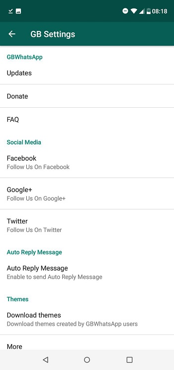 GB WhatsApp Pro v17.52 screenshot 2