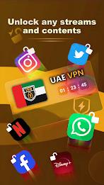 VPN UAE: Unlimited VPN Dubai screenshot 1