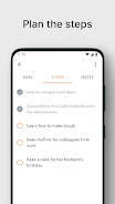 Goals planner स्क्रीनशॉट 2