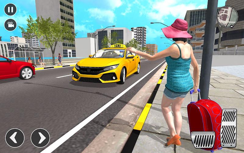 Open World Taxi Sim 2023 ảnh chụp màn hình 2