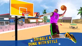 Basketball Game - Mobile Stars captura de pantalla 