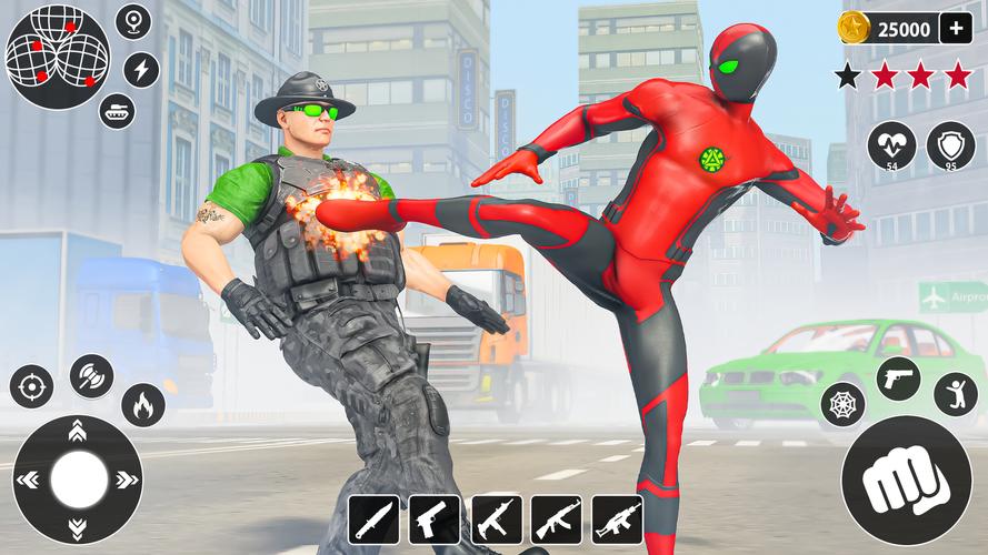 Rope Spider Hero: Spider Games Screenshot 3