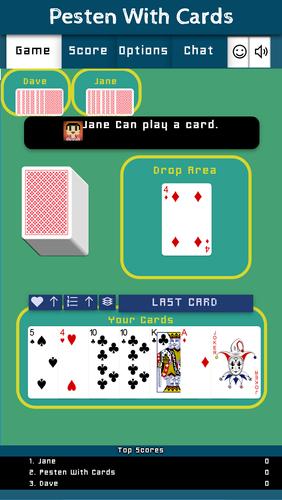 Pesten With Cards Screenshot 1