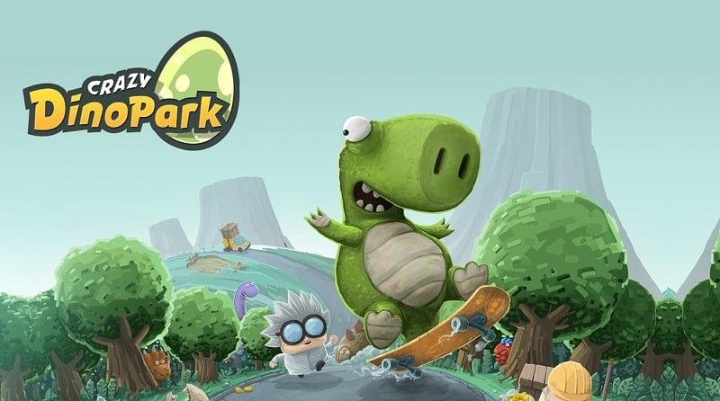 Crazy Dino Park screenshot 1