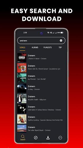 GetMp3 - Mp3 music downloader স্ক্রিনশট 1