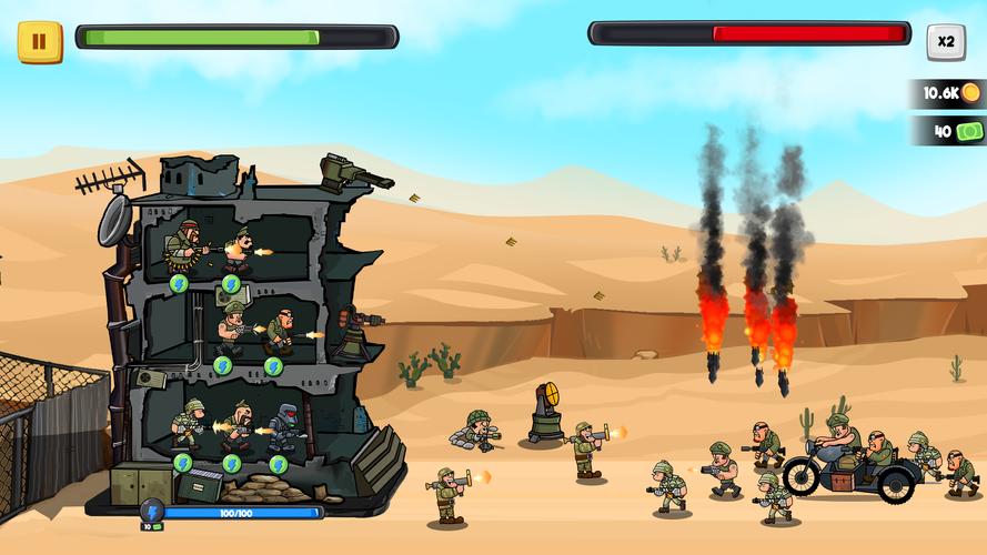 World War Army Defense: TD WW2 screenshot 3