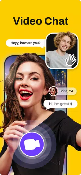 Juds- Random Live Video Chat ảnh chụp màn hình 1