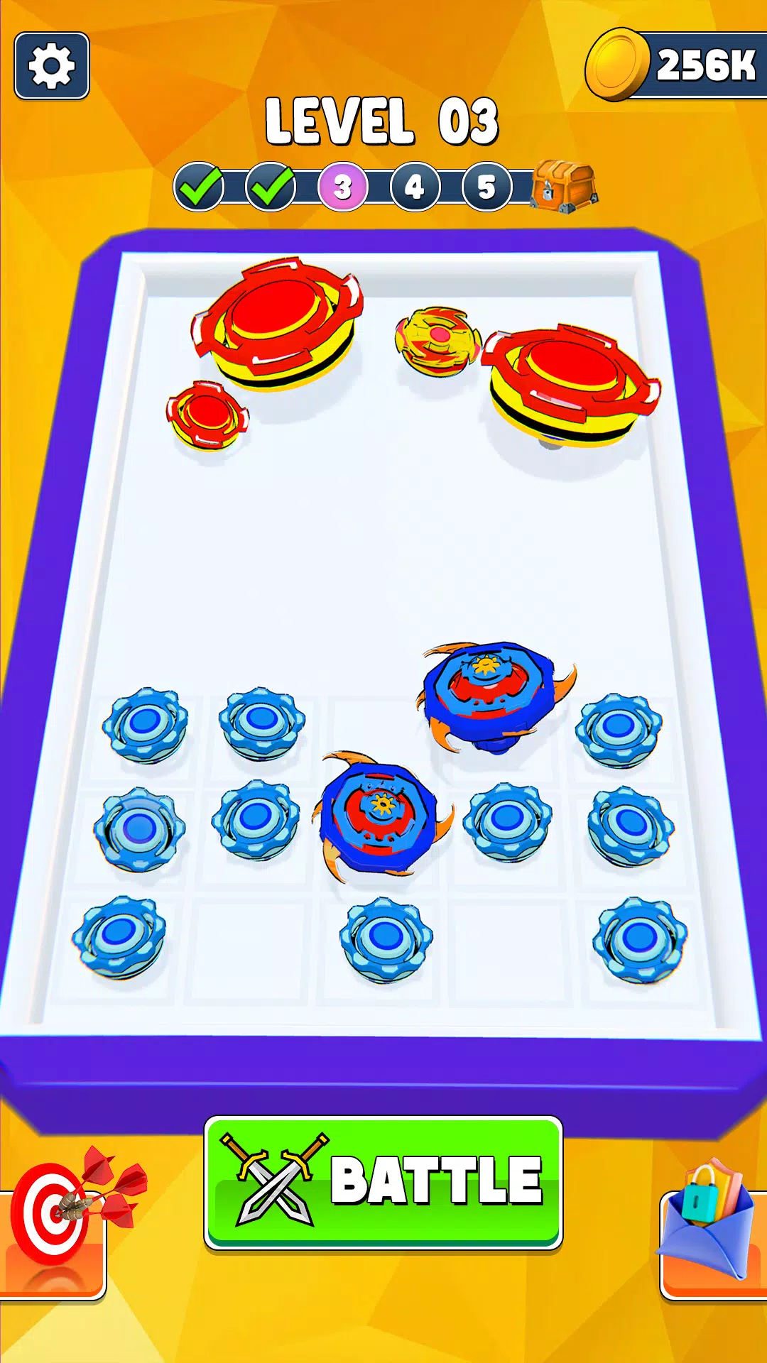 Merge & Battle Spinner Game zrzut ekranu 1